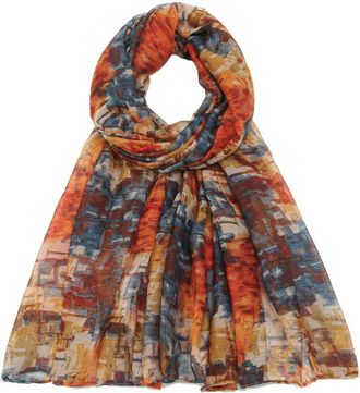 Generic Cocila Cyber of Monday 2024 Fleece Shawls And Wraps For Women Heat Holders Purple Scarf Blue Patterned Scarf Ladies Woolen Scarves Rainbow Scarf Women