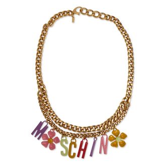 Moschino Collana a catena - - Accessories - Donna - Multicolore - ONE SIZE