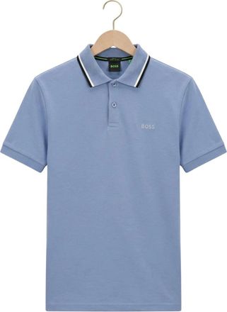 Boss Green by Hugo Boss Tops, Heren, Blauw, S, Katoen, PL Join Paddy Polo