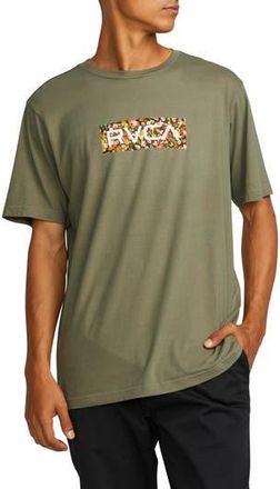 Rvca Box Fill Graphic T-Shirt in Aloe at Nordstrom Rack, Size Xx-Large