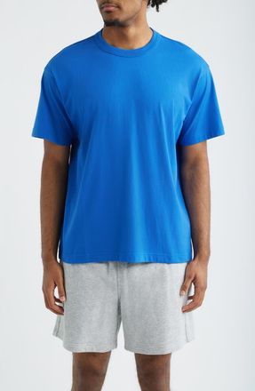 BP. Core Crewneck T-Shirt in Blue Beaucoup at Nordstrom, Size Xx-Large