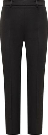 Andamane Sigarettenbroek - Dames - Slim Fit Broeken - Zwart - M - Broeken