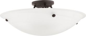 Livex Lighting Livex Oasis 4-Light Bronze Ceiling Mount
