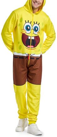 OppoSuits SpongeBob Onesie in Yellow at Nordstrom, Size Xx-Large