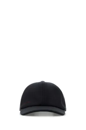 Gucci Navy Blue Wool Baseball Cap