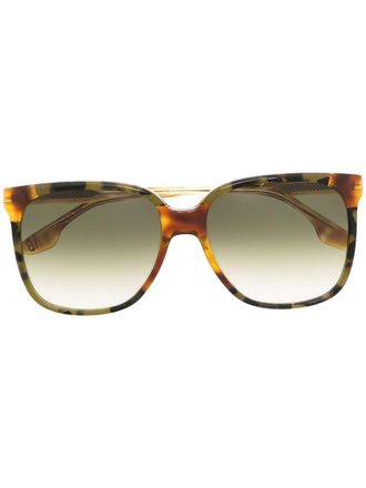 Victoria Beckham Deep Square sunglasses - women - Acetate - 59 - Brown
