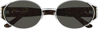 Saint Laurent Sunglasses Sl M919 002 Brown Silver/Black Womens