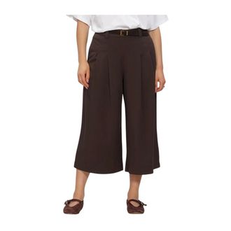 Moss Copenhagen Maryla Henrika HW Culotte Pants - Dames - Broeken - Bruin - Maat: M Viscose