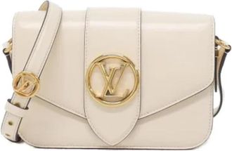 Louis Vuitton Pre-owned Cross Body Bags, female, Beige, Size: ONE SIZE Pre-owned Fabric louis-vuitton-bags