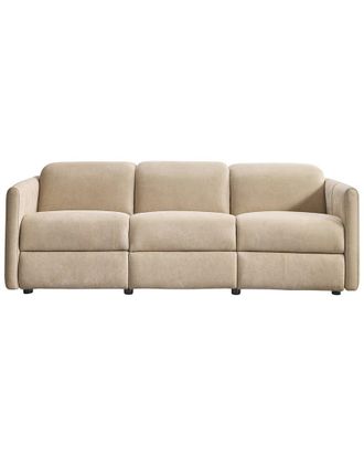 Bernhardt Sierra Leather Power Motion Sofa
