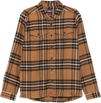 Patagonia Camicia a quadri - Marrone