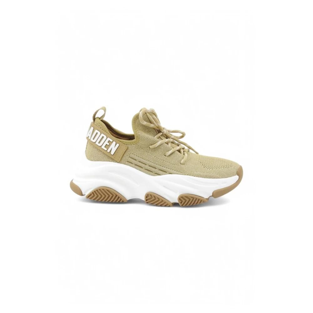 Steve Madden Branchie – Sneaker Donna Con Suola Platform, Colore Pelle Scamosciata