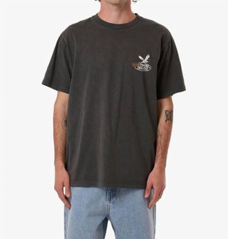 Thrills Deluxe Merch Fit Tee In Black