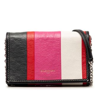 Balenciaga Pre-owned Balenciaga Lambskin Bazar Crossbody Ladies X1G3ANWJUMZ3UWYK