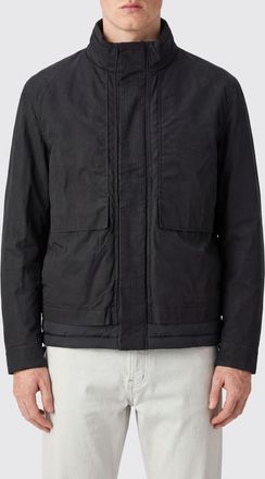 K-Way Parka in nylon termico con collo alto e chiusura a scomparsa