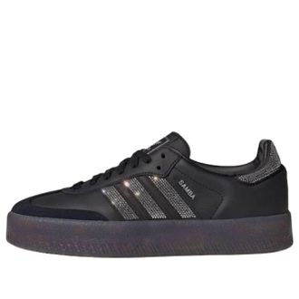 adidas (WMNS) adidas Sambae Core Black Silver Metallic IH4045