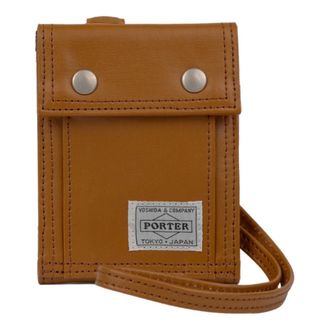 Porter-Yoshida & Co. Wallets & Cardholders, male, Brown, ONE SIZE, Free Style Wallet with Strap