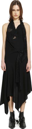 Junya Watanabe Asymmetric Lace Slip Dress