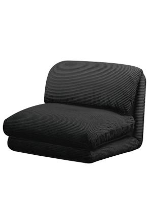 Livetastic Schlafsessel, Schwarz, Metall, Textil, 82x58x78 cm, Bsci, Wohnzimmer, Sofas & Couches, Schlafsofas, Schlafsessel