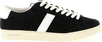 Tom Ford Blake Suede Sneakers - Heren - Sneakers - Zwart - 41 EU - Leer - Schoenen
