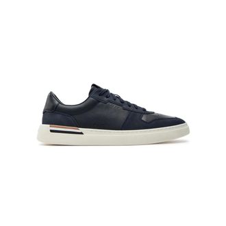 HUGO BOSS Schoenen, Heren, Blauw, 40 EU, Leer, Clint Sneakers