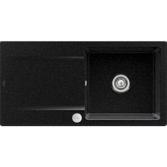 Villeroy & Boch Villeroy Et Boch Siluet 60 Cromita Ceramicplus Fregadero Con Desag&uuml;e Autom&aacute;tico