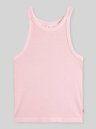 Levi's Slim Fit Tops in Rippstrick in Pink, Gr&ouml;&szlig;e XS