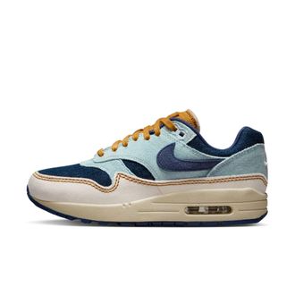 Nike Air Max 1 87 Aura/Midnight Navy-Pale Ivory FQ8900-440 Womens