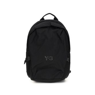 Yohji Yamamoto Black Polyamide Mens Backpack