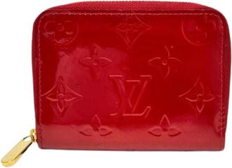 Louis Vuitton Pre-owned Canvas Portemonnee - Dames - Vintage Accessoires - Rood - ONE Size - Vintage