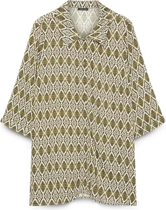 Fiorella Rubino Overhemden, Dames, Groen, XL, Shirts