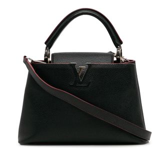 Louis Vuitton Capucines Mini Handtas Leer