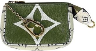 Louis Vuitton Pre-owned Pochette Pouch - Dames - Vintage Accessoires - Groen - ONE Size - Vintage