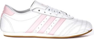 adidas Sneakers, female, White, 8 1/3 UK, White Pink Taekwondo Leather Trainers Women
