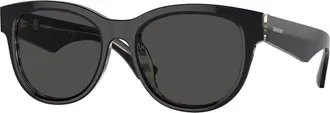 Burberry Dark Grey Phantos Ladies Sunglasses BE4432U 412187 54