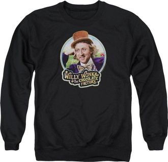 Gildan Willy Wonka And The Chocolate Factory Its Scrumdiddlyumptious Adult Crewneck Sweatshirt