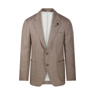 Lardini Hombre, Chaquetas, Marr&oacute;n, Talla: L