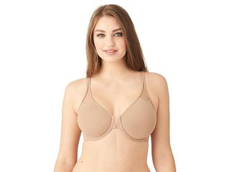 Wacoal Body by Wacoal(r) T-Back Underwire Bra 65124 Womens Bra Toast : 34DD, Mesh/Nylon/Spandex