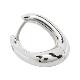 Tom Wood Twist Hoops Small - unisex - Oorbellen - Wit - ONE Size - Accessoires