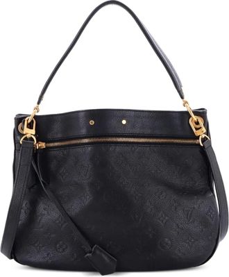Louis Vuitton Spontini NM Handbag Monogram Empreinte Leather hobo bag - Zwart