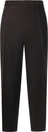 Jil Sander Straight Broeken - Heren - Straight fit broeken - Bruin - 2XL - Broeken