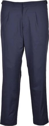 Officina 36 Technical Stretch Pants - Blue