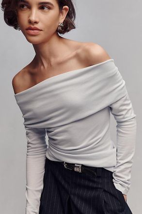ASTR the Label Margie Off-Shoulder Top