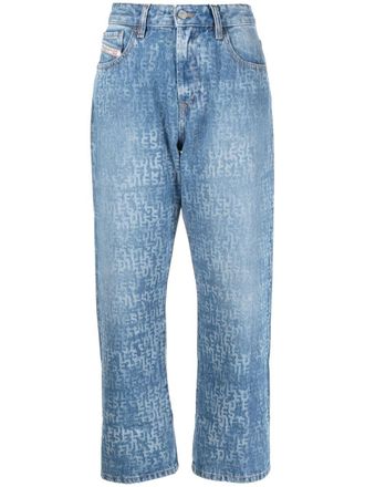 Diesel Jeans dritti taglio comodo 1999 - Blu