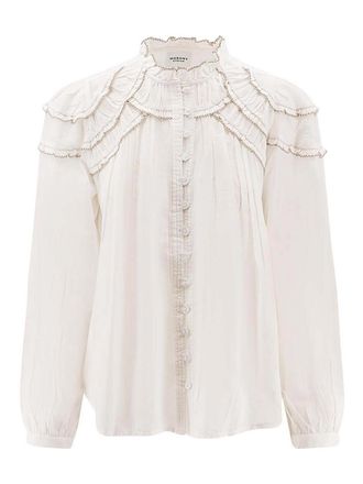 Isabel Marant Christa shirt in organic and viscose cotton