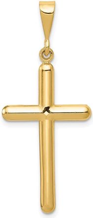 Diamond2Deal 14k Yellow Gold Cross Pendant