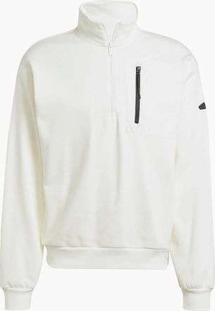 adidas Mens M Ce HalF-Zip gd - Cream - Size: 36