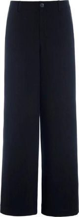 Bitte Kai Rand Klassieke Rechte Broek - Dames - Wijde Broeken - Zwart - L - Broeken