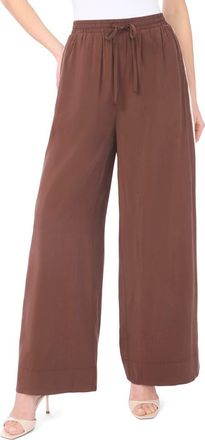 Parker Wide Leg Drawstring Pants in Shaved Chocolate at Nordstrom Rack, Size X-Large