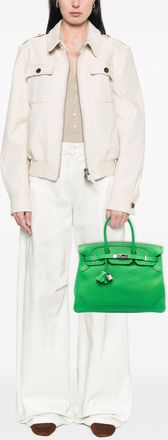 Herm&egrave;s Tweedekans Togo en Swift Ghillies Birkin Retourne 35